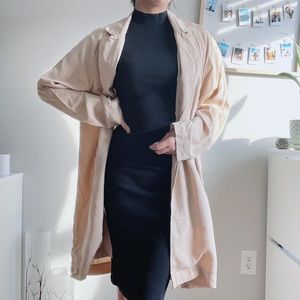 Gorgeous cream color trench ZARA coat
